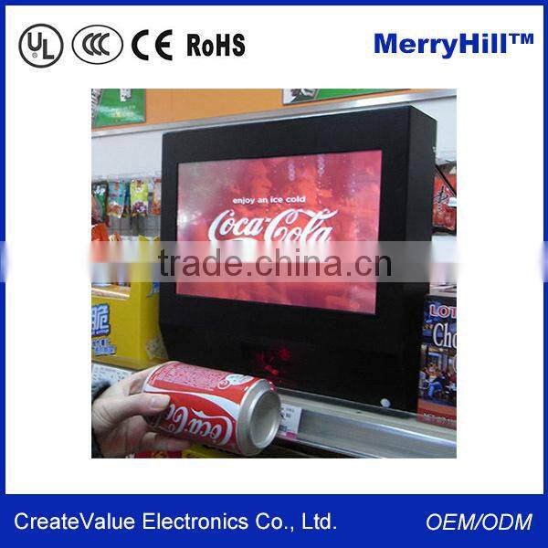 Supermarket Advertising Machine 10.1/12.1/15/17/19 inch Mini Touch Tablet PC Barcode Scanner