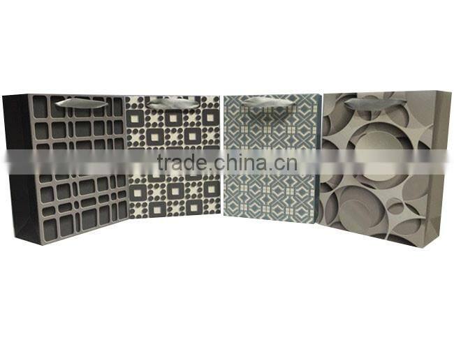 Unique Fashion Three-dimensional Paper Bag With Logo Print