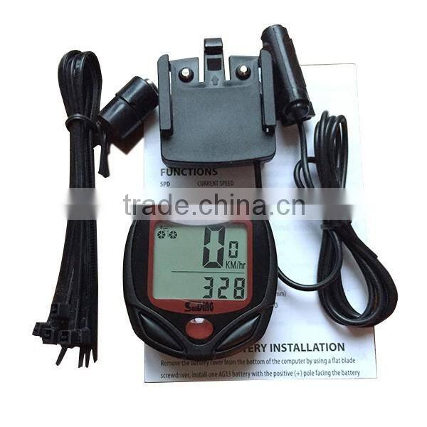 Sunding bicycle computer SD-548B OEM wholesale cycle speedometer wired
