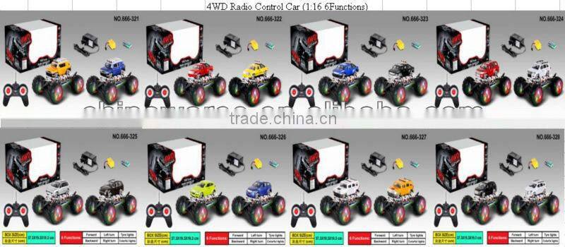 8 function rc car PA666-HX04