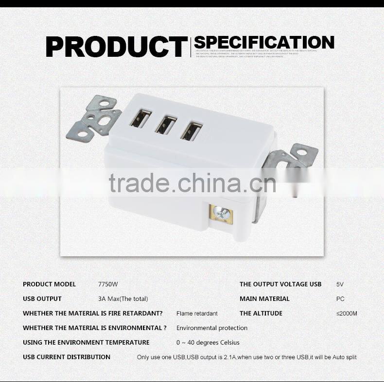 Cooper Wiring Devices 7750-BOX USB 3.1A 5V Charger