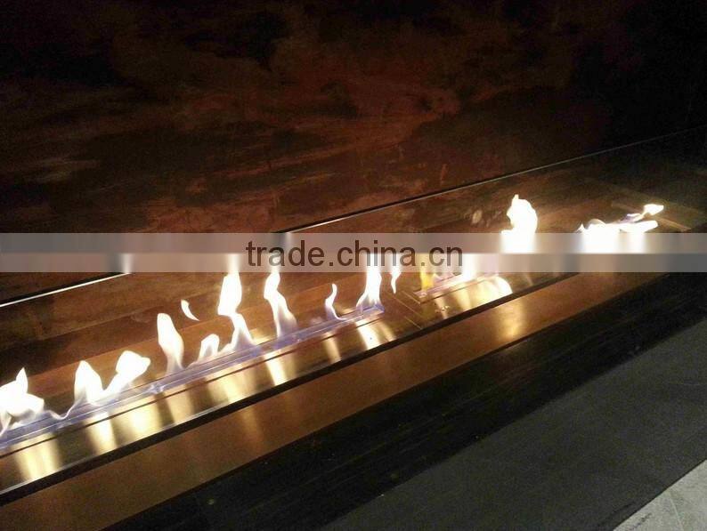 intelligent small ethanol fireplace for living room