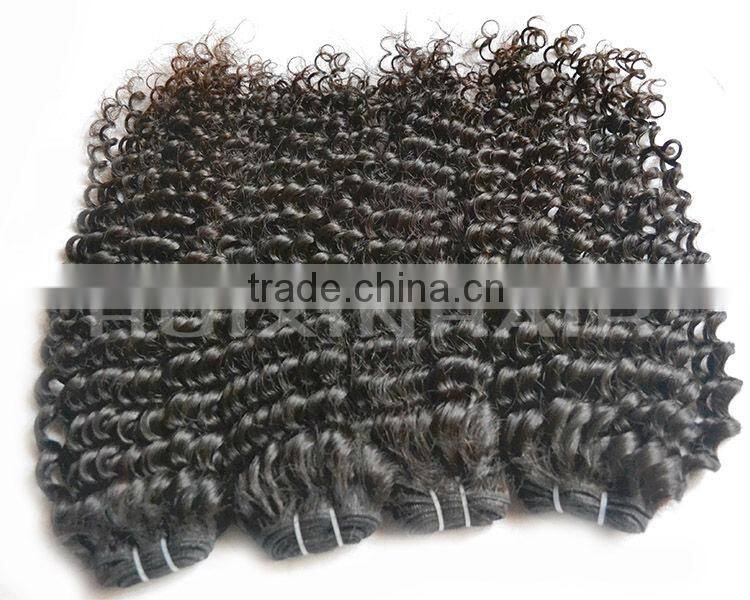 Factory Wholesale High Quality 5AAAAA Virgin Mexican Human Hair Extensions 8"-34" Non-Remy Kinky Curly