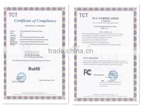 New model 5V 1a one port usb car charger