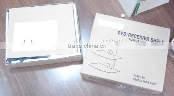 aluminum alloy dvd wall shelf lcd bracket tv mount set top box stand