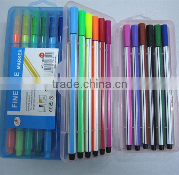 tiny tip water color pens in box
