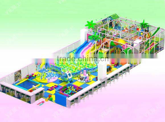 Indoor Entertainment Center Kids Soft Play Equipment