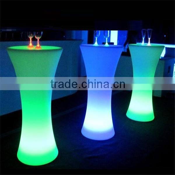 Portable Ice Cooler/Lighting Plastic Ice Table Cooler Led ice bucket