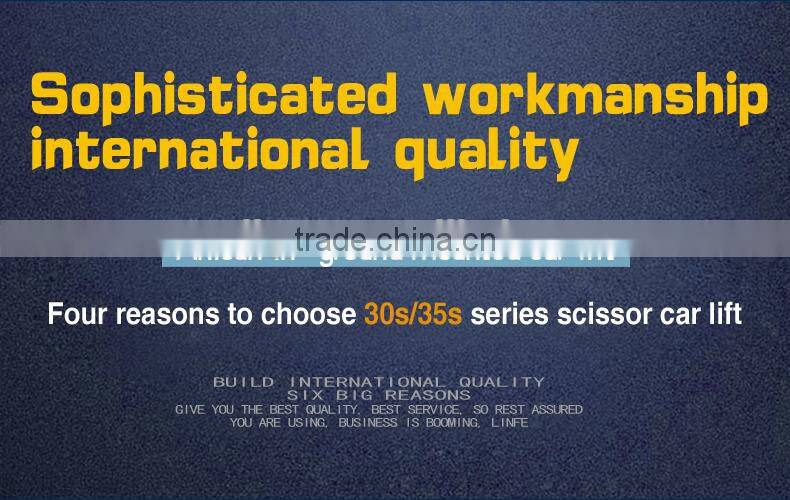 in ground scissor lift platform for cars