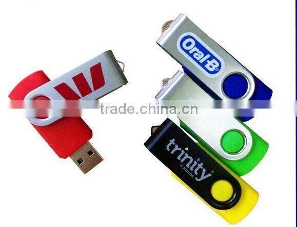 2016 Hot selling colorful twister usb flash drive 8gb with your logo
