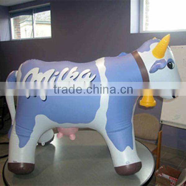 Promotional high quality customized cheap pvc blow up animals for advertising