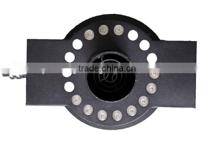 Hanson Pro Stage Special Effect Systems DMX512 LED CO2 Jet Cannon Blast 18x3W RGB 3IN1 LED Smoke Fog Machine