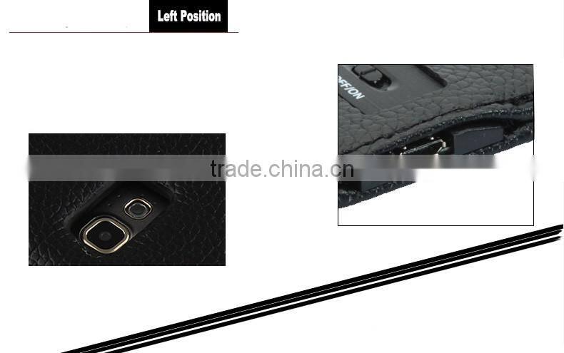 Litchi Pattern Wireless Mini Bluetooth Keyboard for Samsung TABS 8.4inch T700/705-SA04