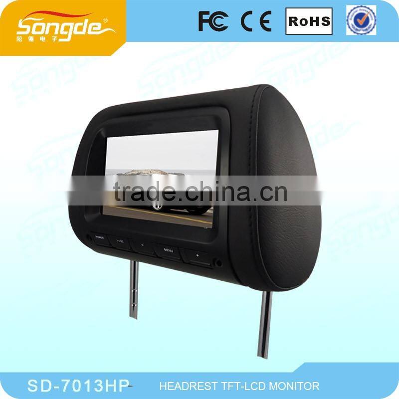 Competitive Price 7 inch Car Headrest LCD Monitor