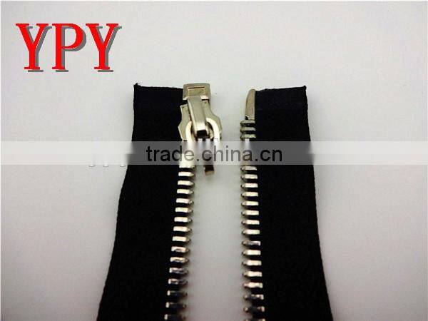 2014 Hot Sale 5# custom made Double Point Zipper for Coat