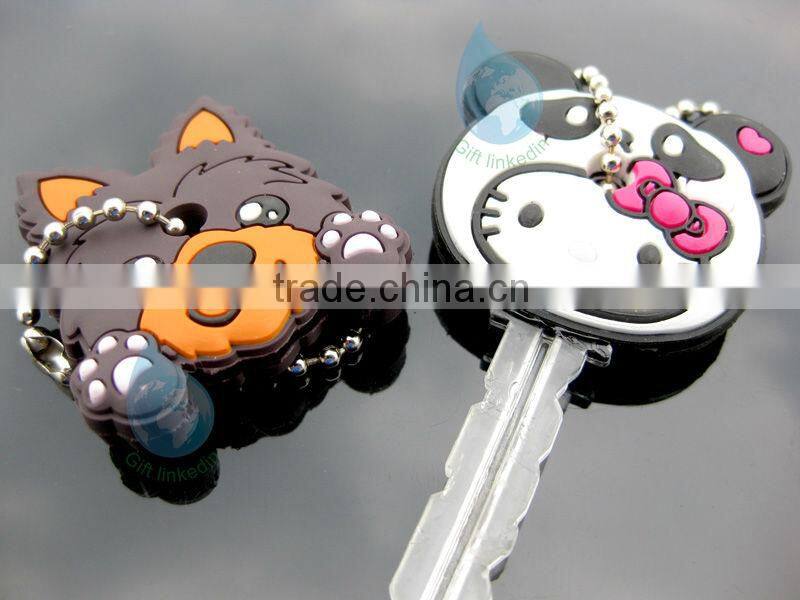 Custom baseball pvc keychain