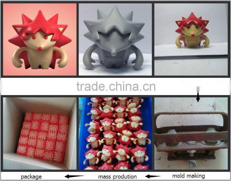 High quality 1/6 scale figure body custom vinyl toy manufacturer