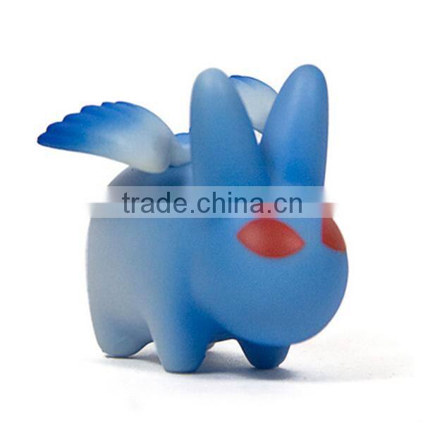Various color paint cartoon character make your own vinyl toy