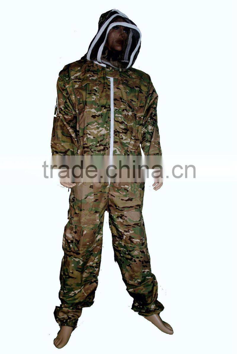 Camouflage Professional Heavy duty Premium Quality Bee Suit, Beekeeping Supply Suit, Professional Beekeeping Suit