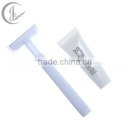 China Supplier Disposable Hotel Bath Shaving Kit with Best Quality Hotel Razor Kit