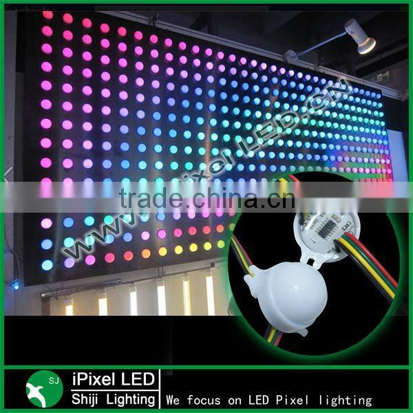 dmx controller 30mm led rgb pixel point source light