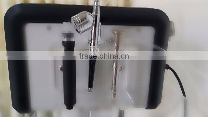 portable home use oxygen jet peel machine/diamond microdermabrasion machine