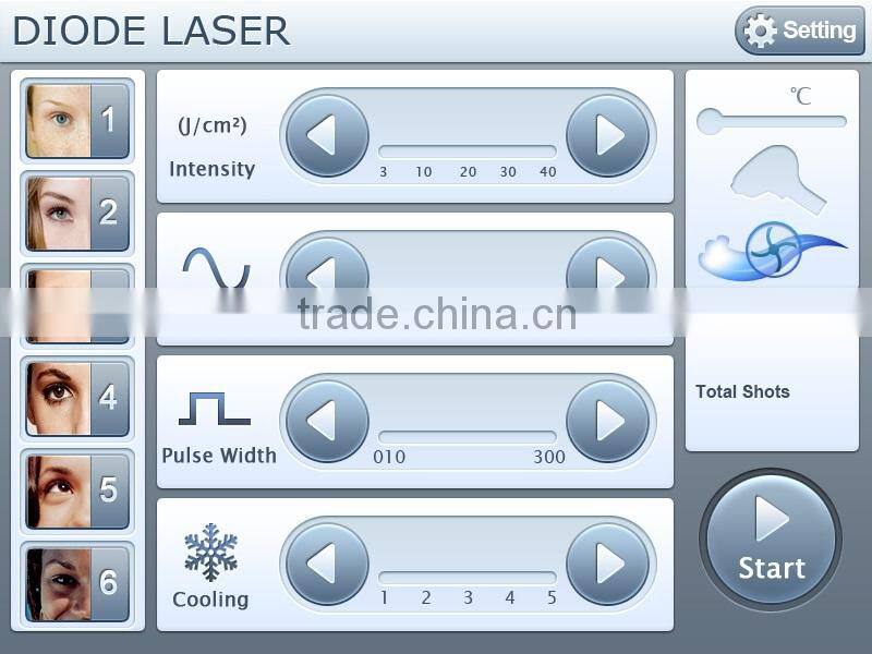 TOP SALES! 808nm Diode Laser Permanent Hair Removal with Germany Tech