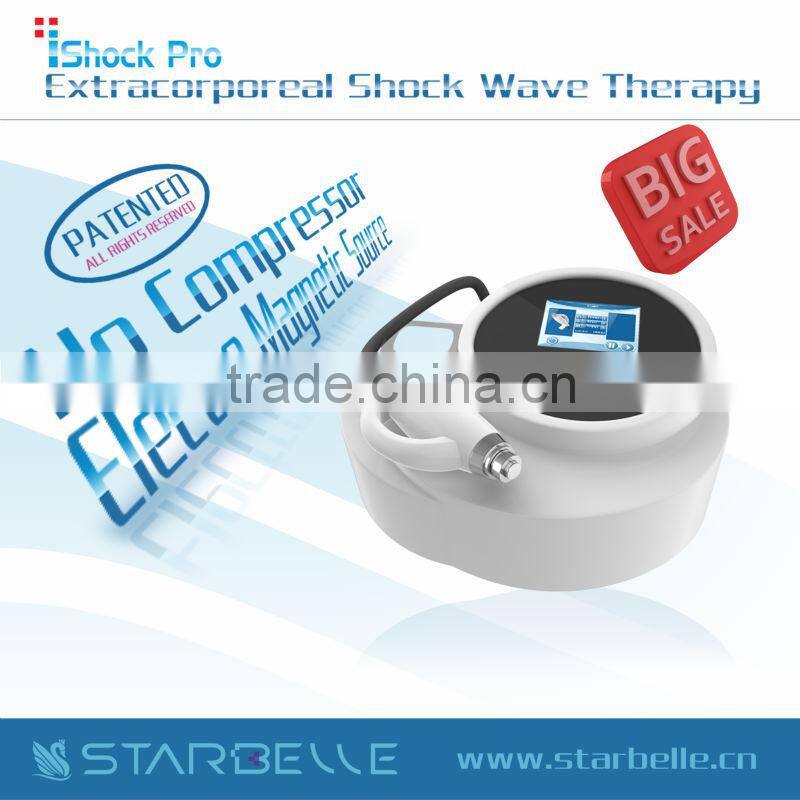 Professional cellulite treatment beauty machine with shockwave system