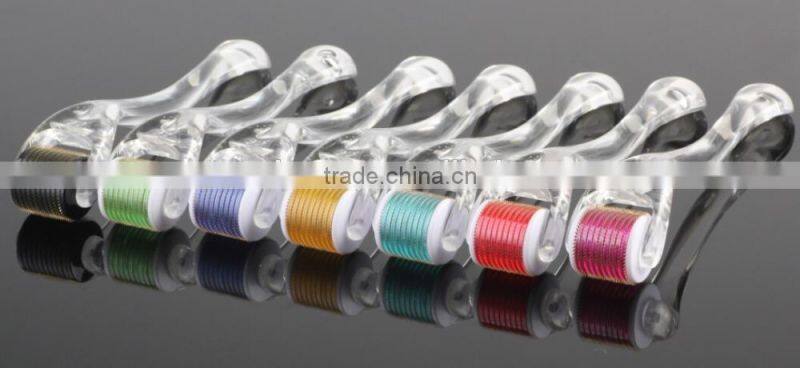 Hottest sale titanium micro needle roller ,540 needles dermaroller with cheapest price -L015