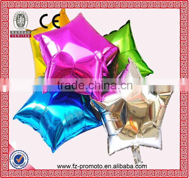 promotion colorful heart shape foil balloon for decoration