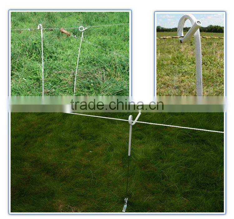 China Manufacturer Easily Assembled Pigtail Fencing Post For Data Cabling