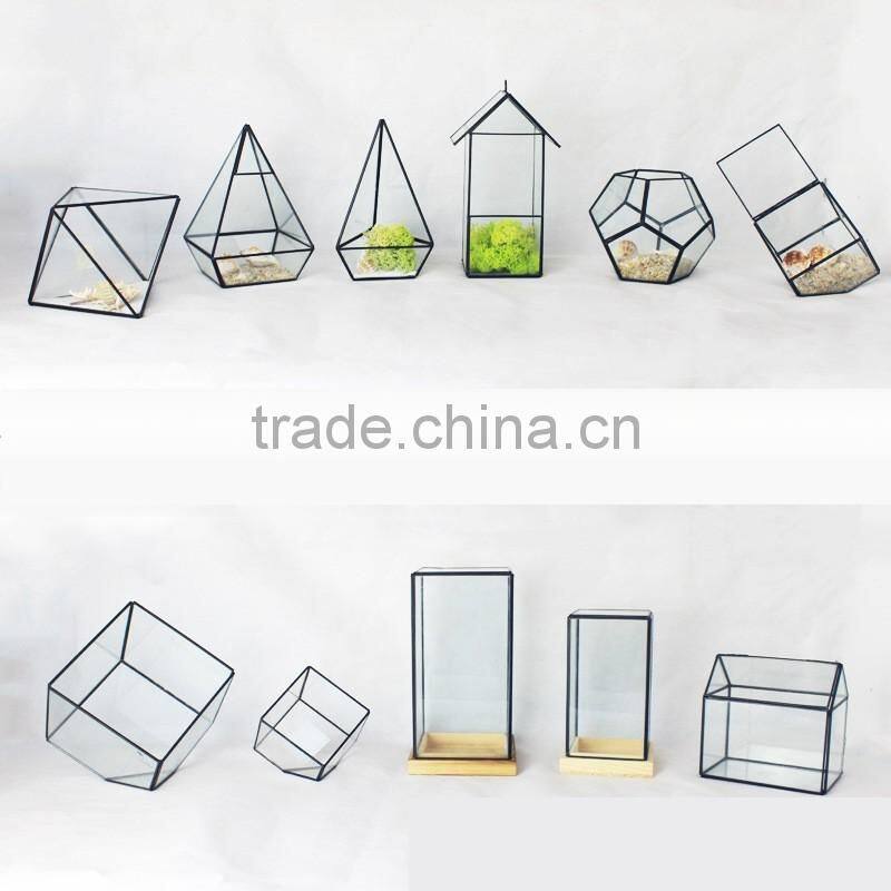 latest design christmas glass candle holder