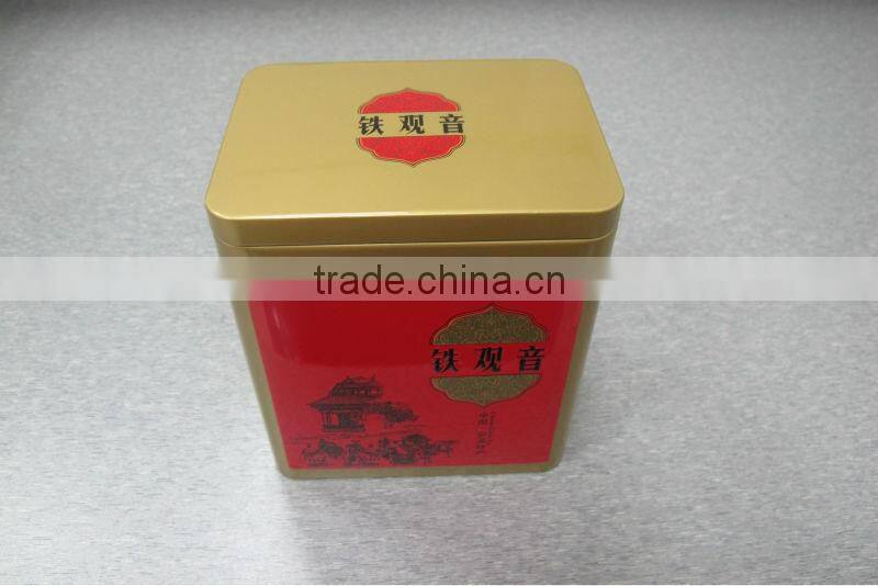beatiful appearance fashionble air tight tin box for sale
