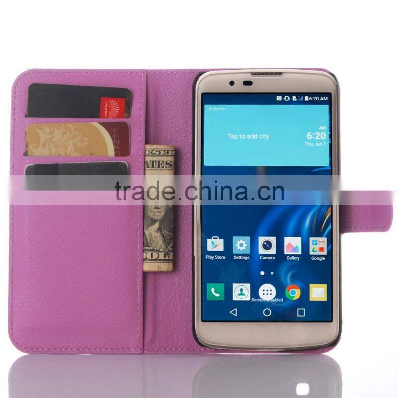 CHEAP COW SKIN TEXTURE Soft Wallet Stand PU Leather Case For LG K10 M2 FLIP LEATHER CASE