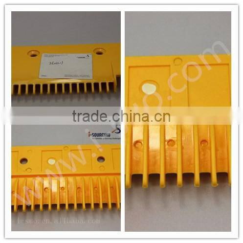wholesale not easy oxidized aluminium alloy escalator comb plate