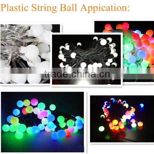 Colorful Plastic Ball For Christmas Lamp, Festival Lamp decorative