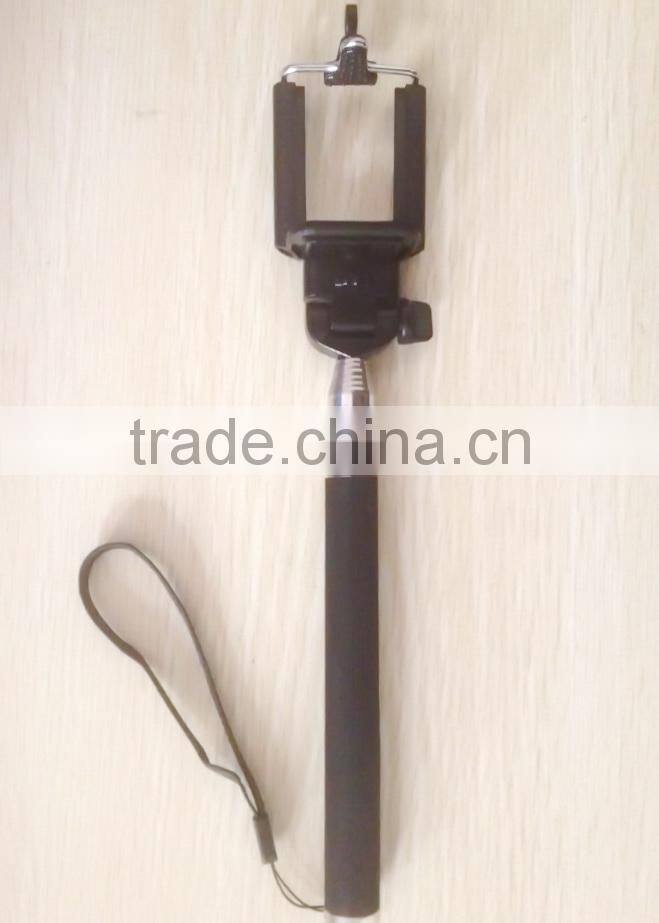 extendable hanheld monopod with phone holder