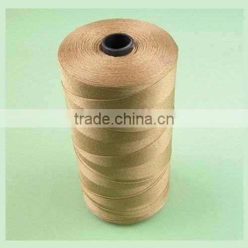 Junchi virgin material colored high tenacity multifilament three ply pp twine twisted