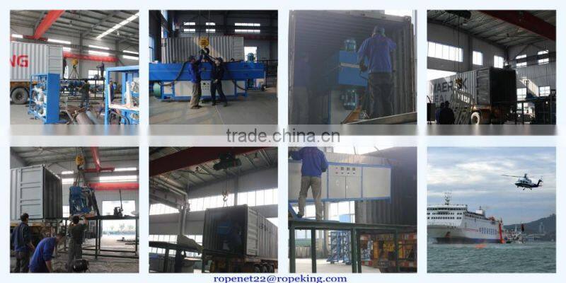 PP monofilament yarn equipment pp raffia yarn extruder machine for danline email:ropenet22@ropeking.com