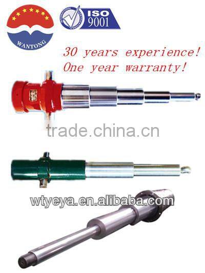 telescopic hydraulic cylinder for car lift and auto hoist