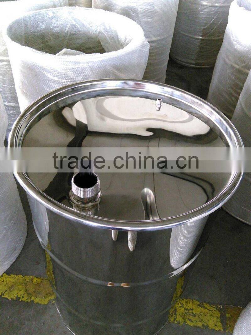 stainless steel 200 Liter oil dum