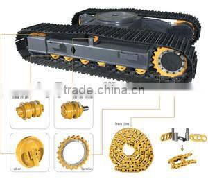 EX200 excavator track bottom roller, carrier roller and excavator idler