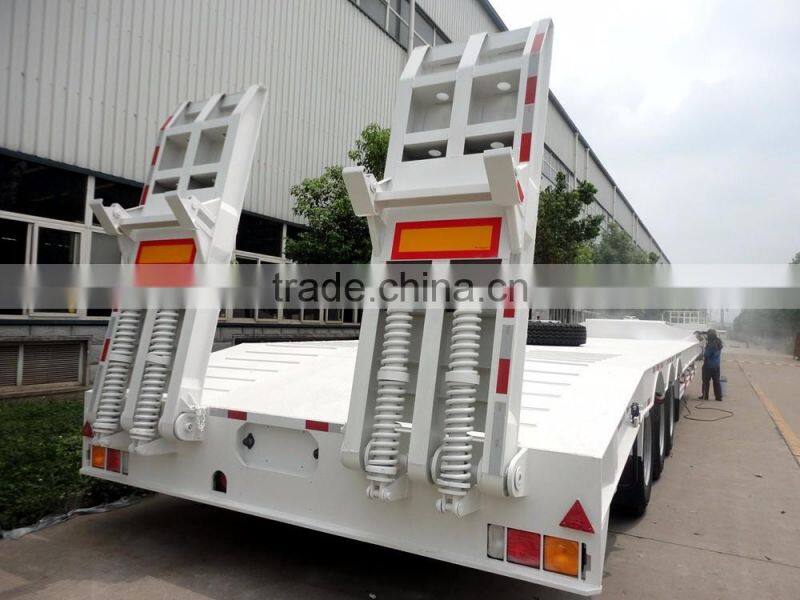 40Ton Low Loader Semi Trailers Light Loading Trailers