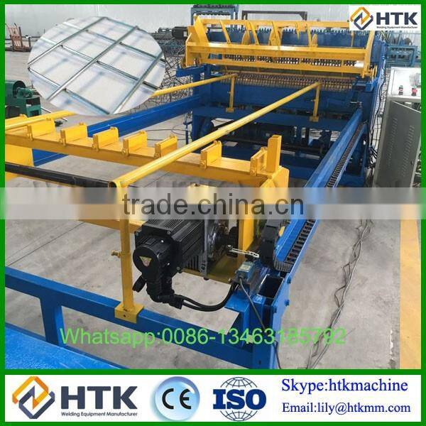 Water cooling Welded wire mesh fence panel machine in 6 gauge