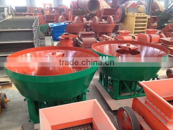 Gold ore wet pan mill /pan mill /wet grinder made in huahong