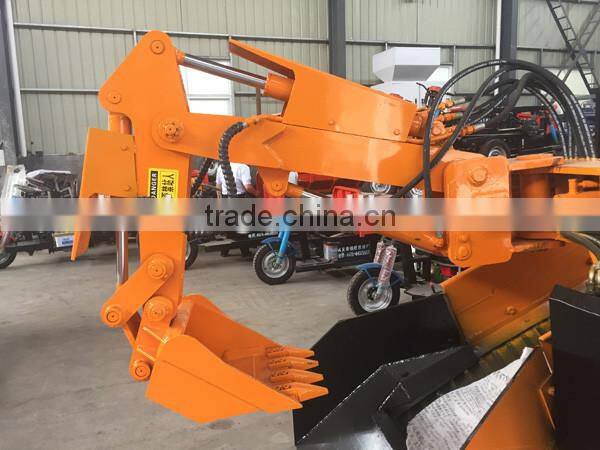 mini tunnel muck wheel loader coal mine excavator price