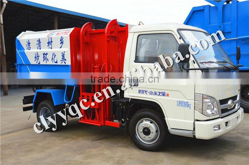 Foton 3m3 Small garbage truck for sale