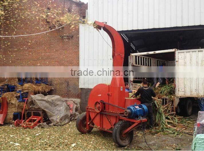 Tractor mounted grass cutter for cattle feed