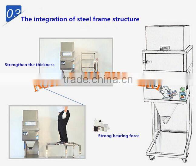 High accuracy nut sugar dog food weighter dispenser