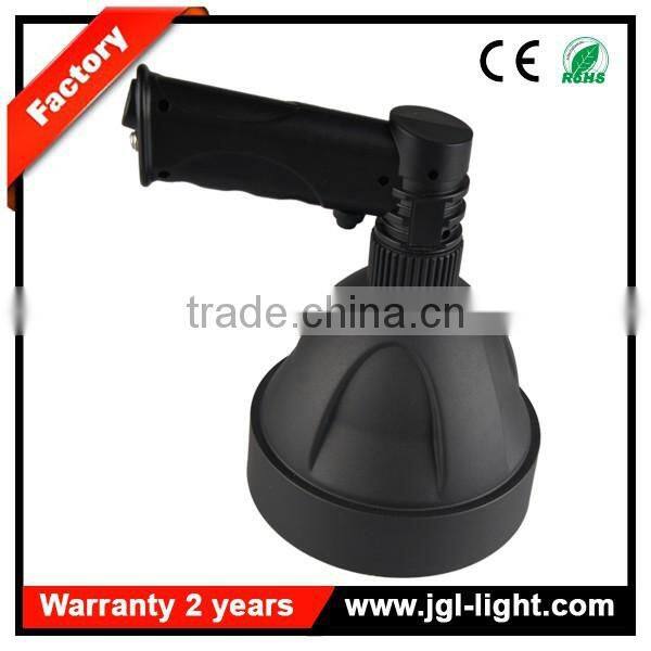 rechargeable outdoor lights ABS Housing handheld spotlight cree 10w led lights